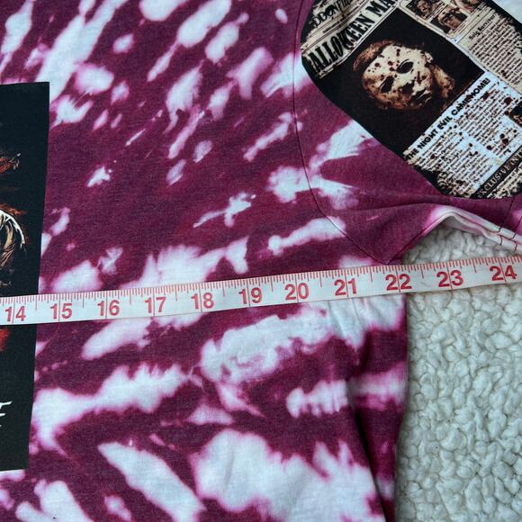 Halloween Jason Boogeyman Bleached Crew Neck Large - Picture 6 of 8